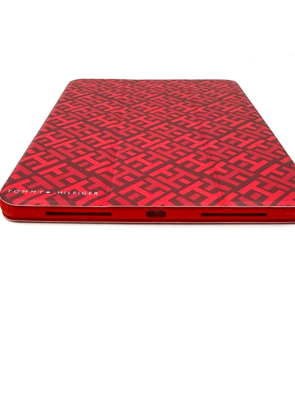 NIB Tommy Hilfiger Red and Black Geometric Tablet Sleeve (B0004)